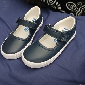 Keds Dark Blue Mary Jane Kids Shoes